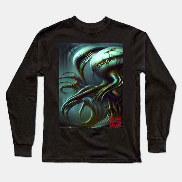 A wave of bio organic Long Sleeve T-Shirt by Dannythemachine